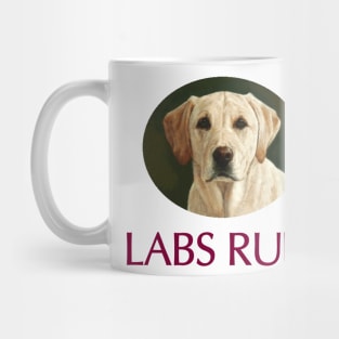 Yellow Labs Rule Mug